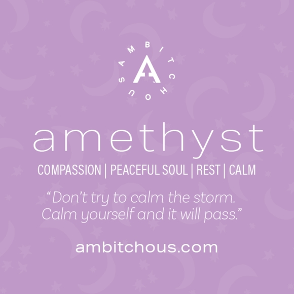 1 Rough Amethyst Pendant with Cord - Picture 4 of 4